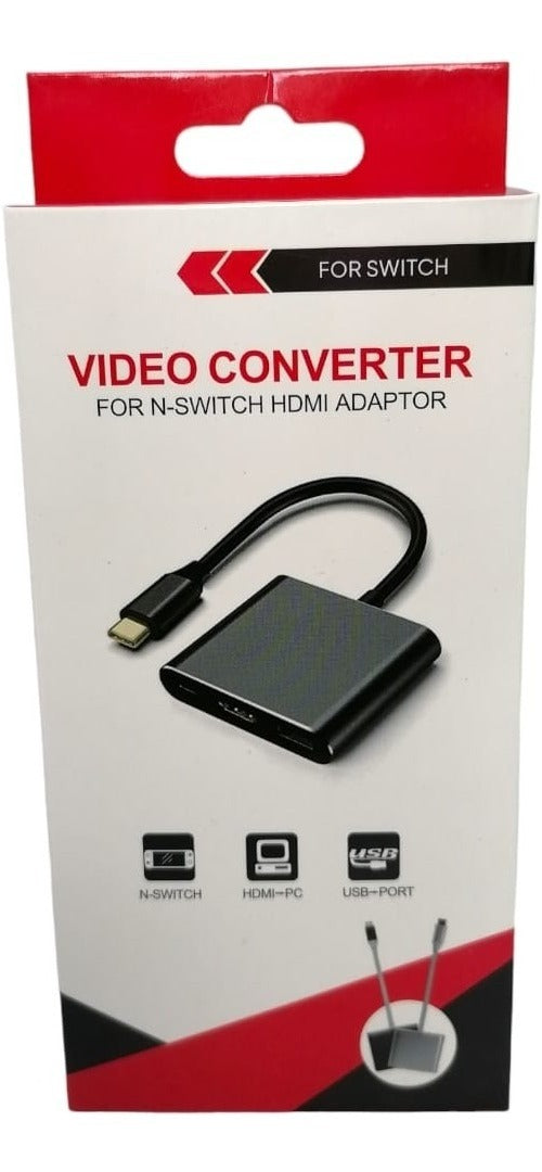 Adaptador Hub Portable Adaptador Compatible Nintendo Switch