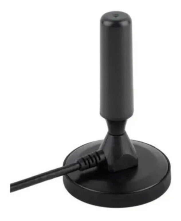 Antena Digital Hdtv Interna/ Externa Base Magnetica Cable 5m