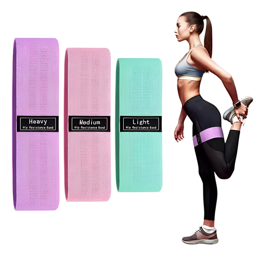 Set Bandas De Resistencia Set Banda Elastica Tela Ejercicio