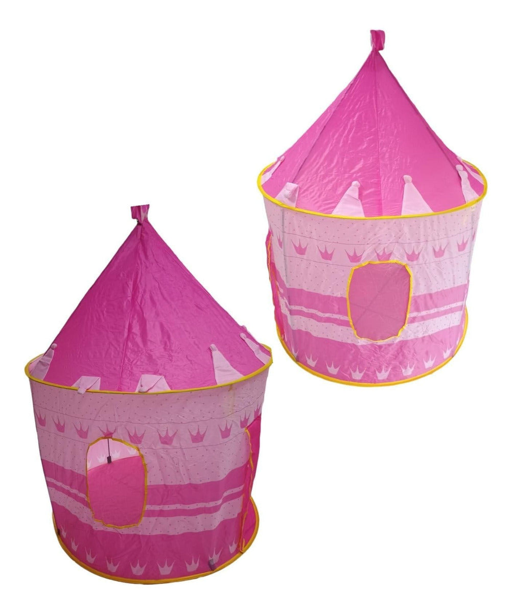 Castillo Carpa Niñas Infantil Rosa