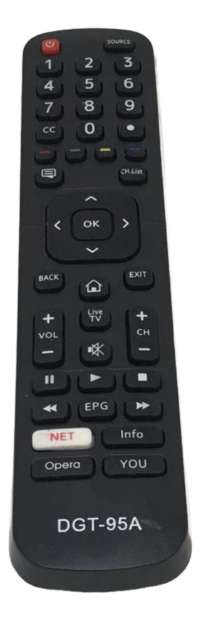 Control Para Hissense/kioto/vgh Smart Tv- Generico