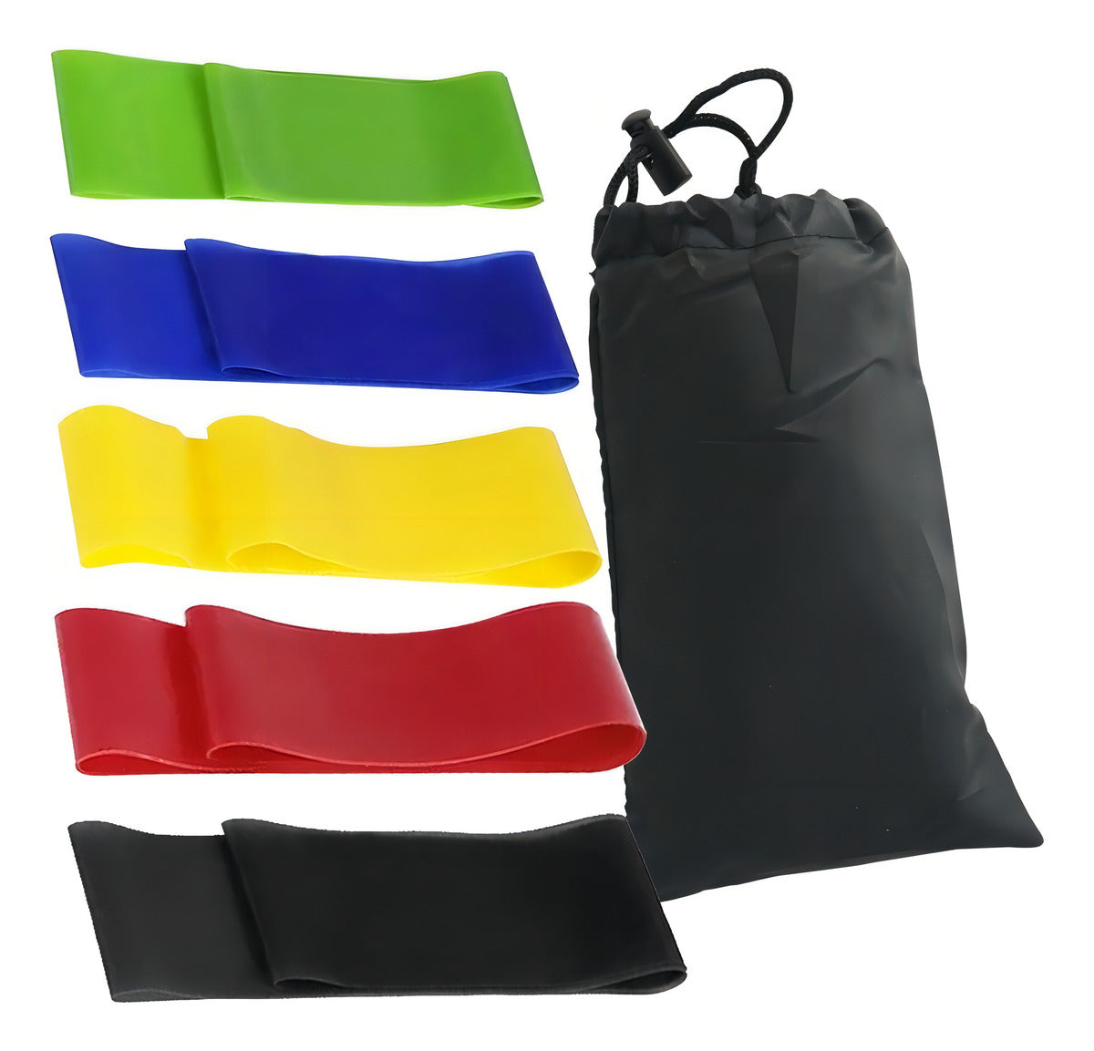 Set Banda Elástico Ejercicio Kit Bandas De Resistencia