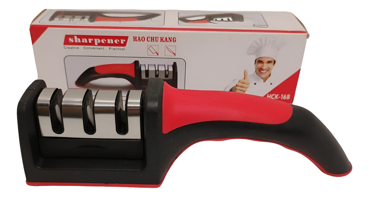 Afilador De Cuchillos Y Tijeras Amolador Manual