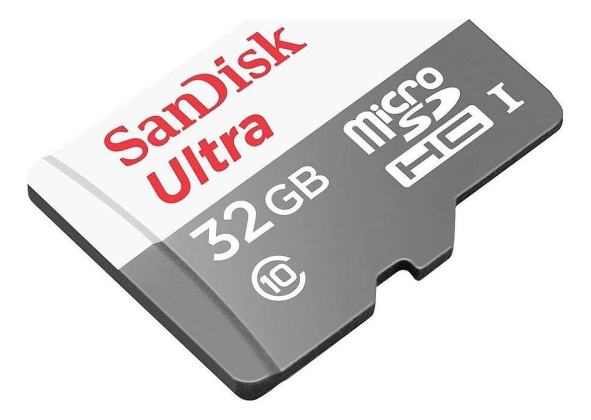 Tarjeta De Memoria Microsd 32gb Sandisk 100mb/s Adaptador