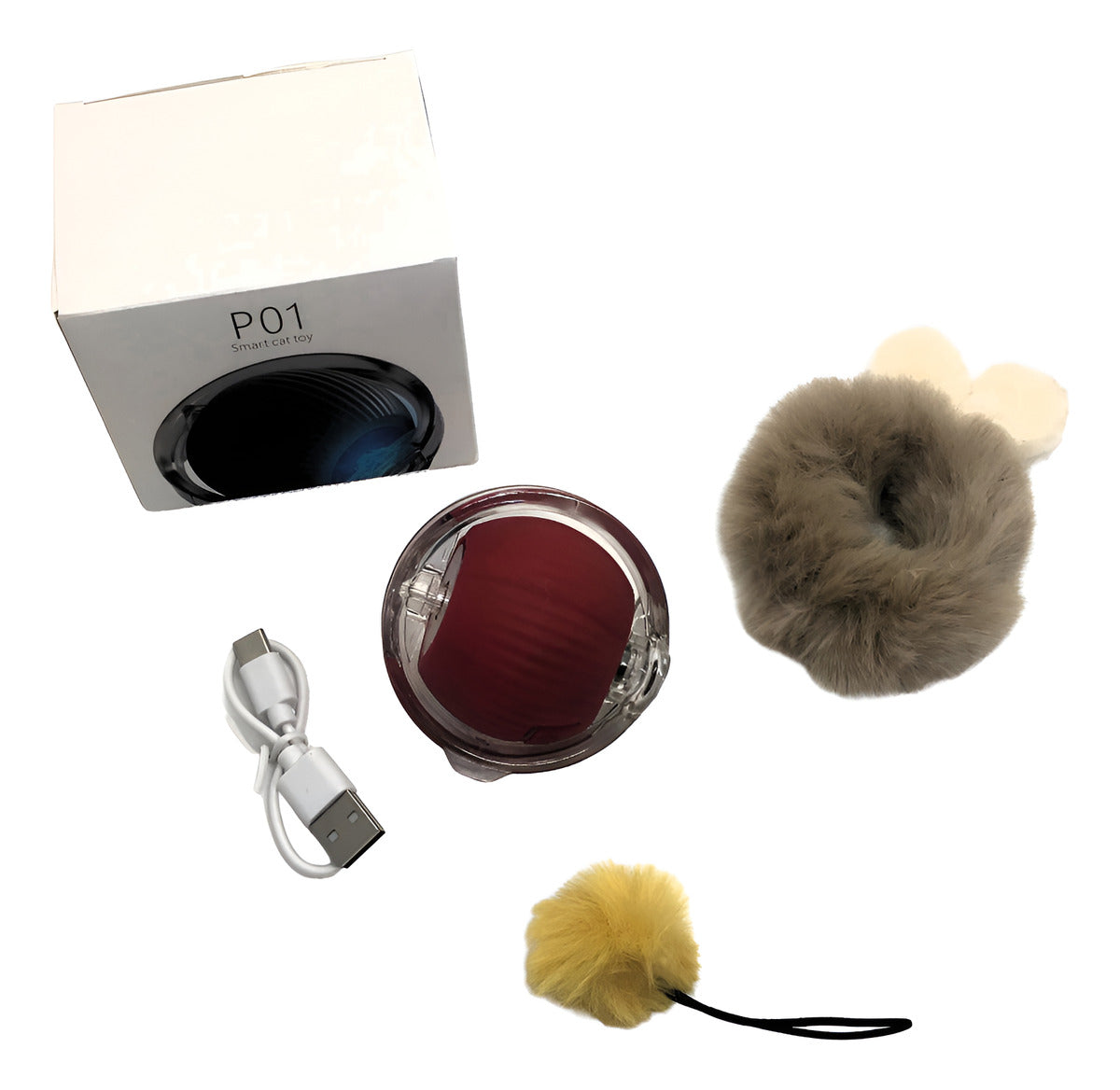 Juguete Pelota Inteligente Con Sensor De Movimiento Mascotas