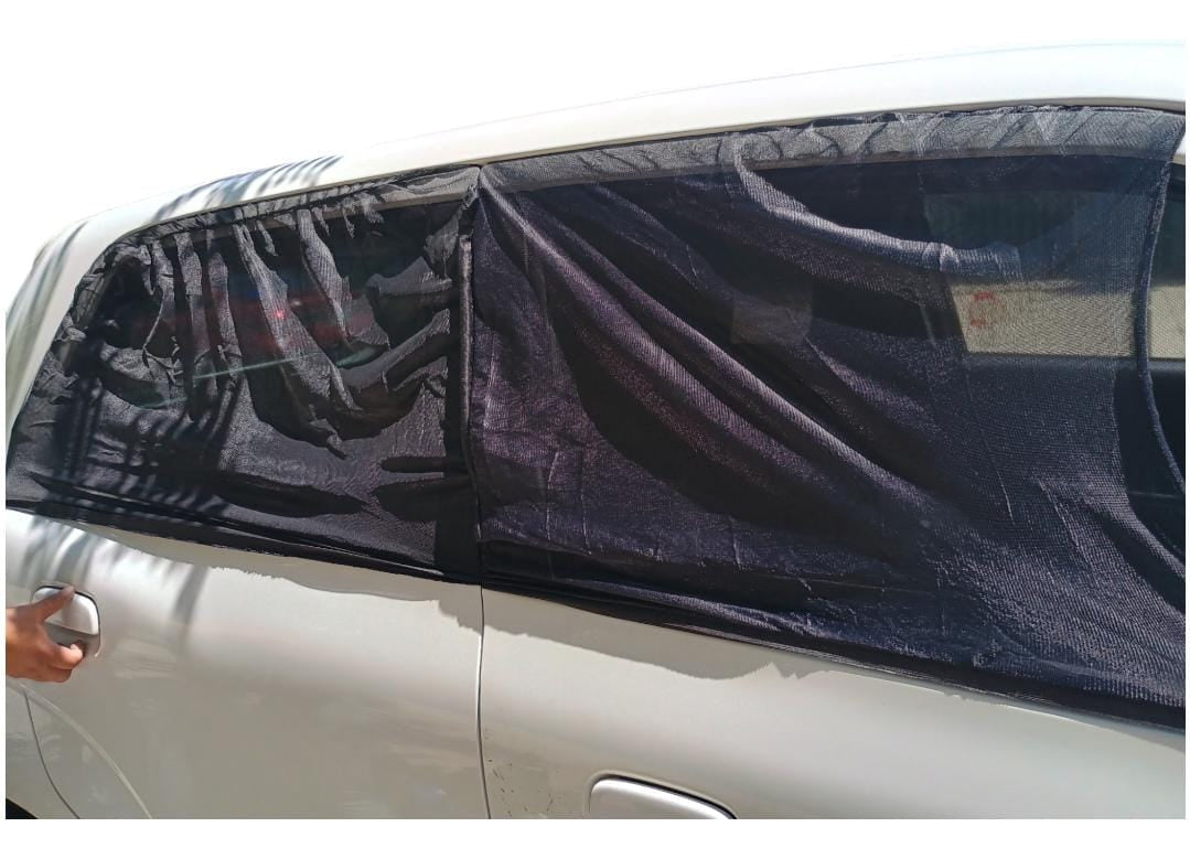 Pack X2 Parasol De Ventanas Laterales Traseras Para Auto