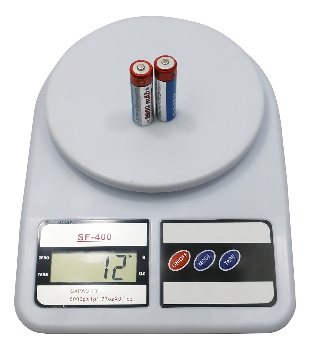 Balanza Digital De Cocina Sq Sf-400 Capacidad 10kg Con Función Tara Blanco 10 Kg