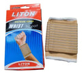Par Venda Muñequera Elastica Ajustable Con Velcro Muñeca