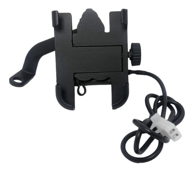 Soporte Porta Celular Metálico Bicicleta Moto Anti Vibración