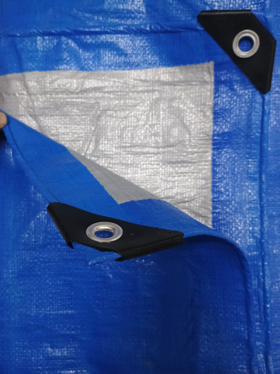 Lona Carpa Multiuso Impermeable 2 X 5 Metros Azul