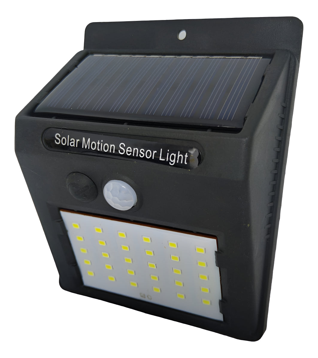 Luz Led Lámpara Foco Aplique Pared 30led Exterior Con Sensor