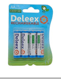 Pack 4 Baterias Triple (aaa) Recargables De 2700mah 1.2v