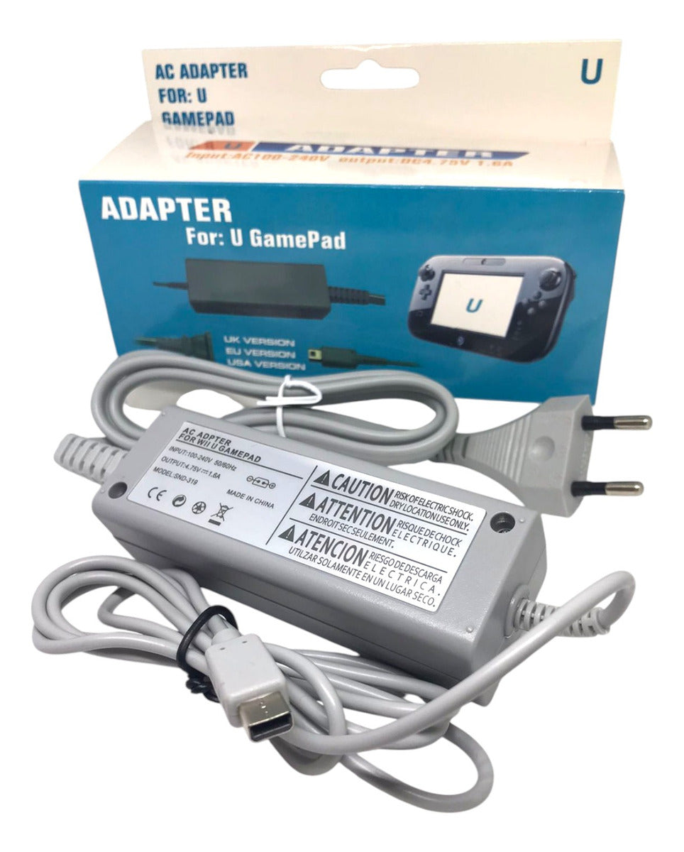 Fuente De Poder Cargador Para Consola Wiiu Gamepad 220v