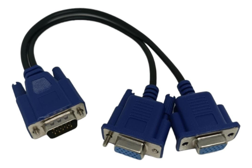 Cable Adaptador Splitter Vga 1x2 15 Pines