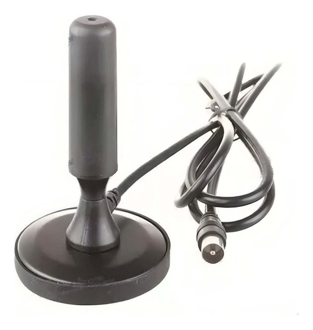 Antena Digital Hdtv Interna/ Externa Base Magnetica Cable 5m
