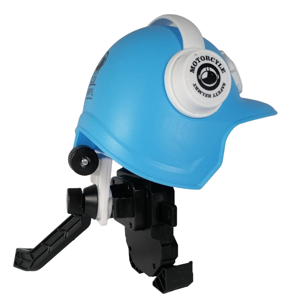 Soporte Celular Moto Con Casco Impermeable Parasol Y Lluvia