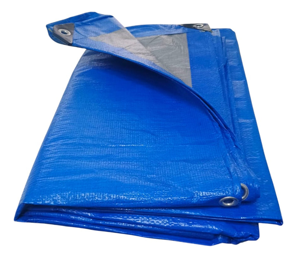 Lona Carpa Multiuso Universal Impermeable 6x10 Metros Azul