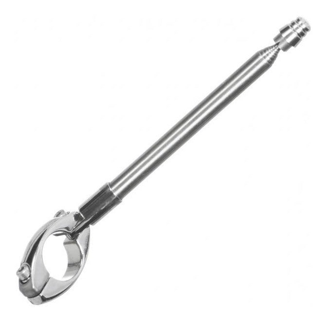 Antena Seguridad Motos Pro Biker Acero Inoxidable Corta Hilos Gris