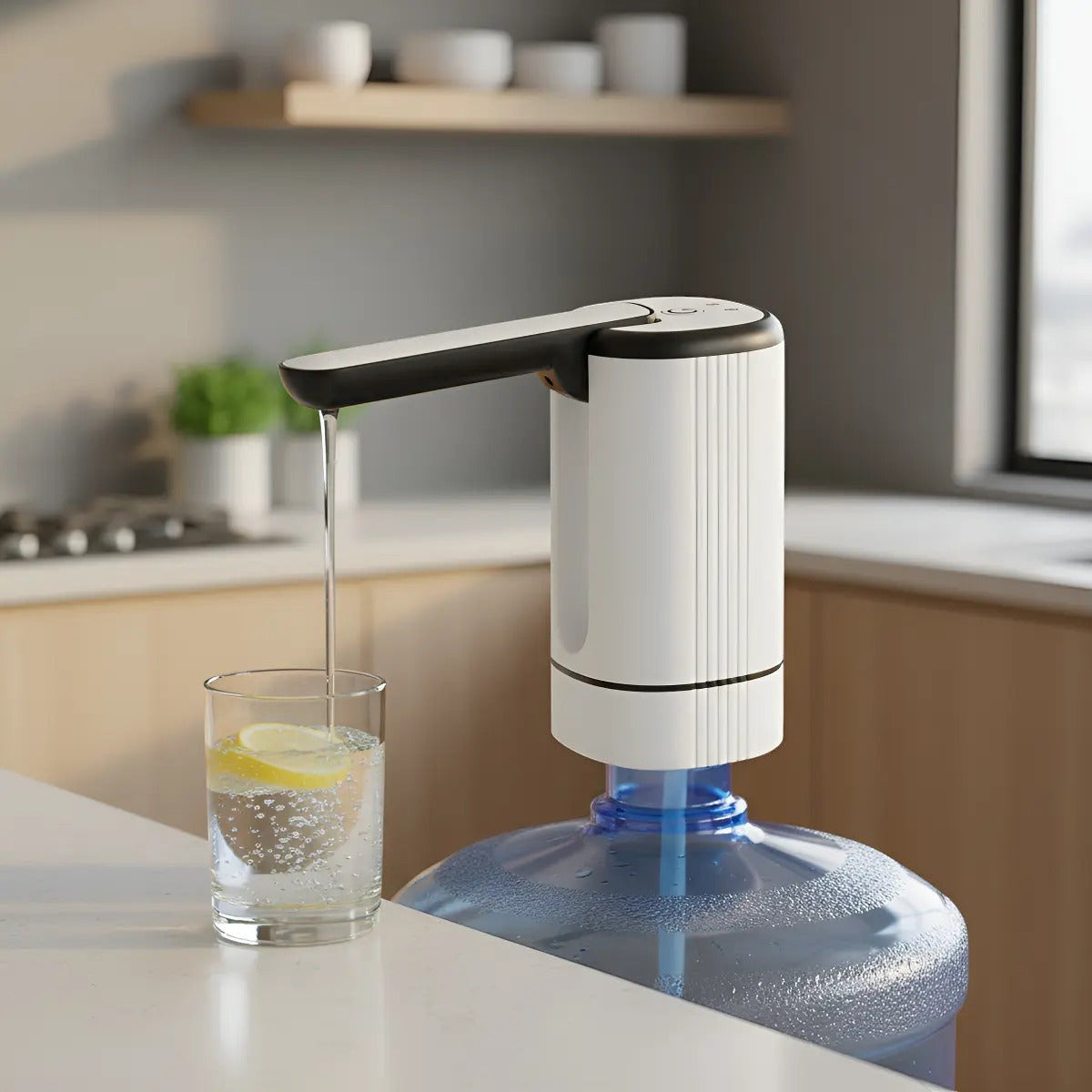 Dispensador Portátil Recargable De Agua Para Botellones