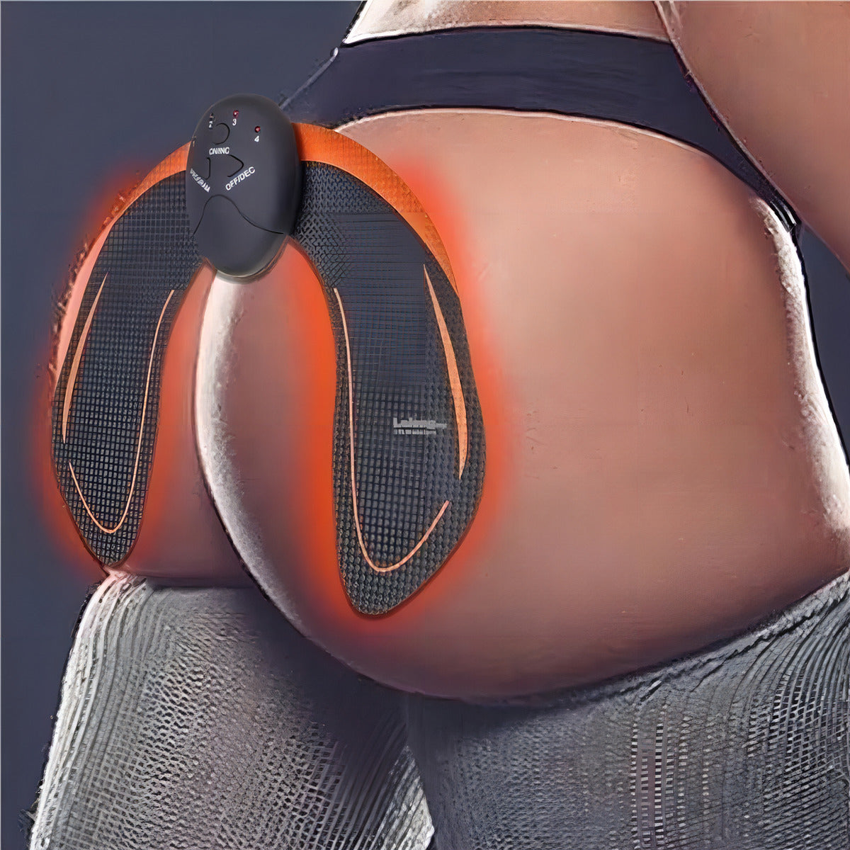 Electro Estimulador Gluteo Muscula Levanta Tonifica Cola 3