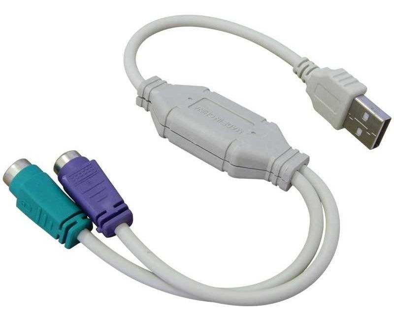 Adaptador Usb A Ps2 Para Teclado Y Mouse