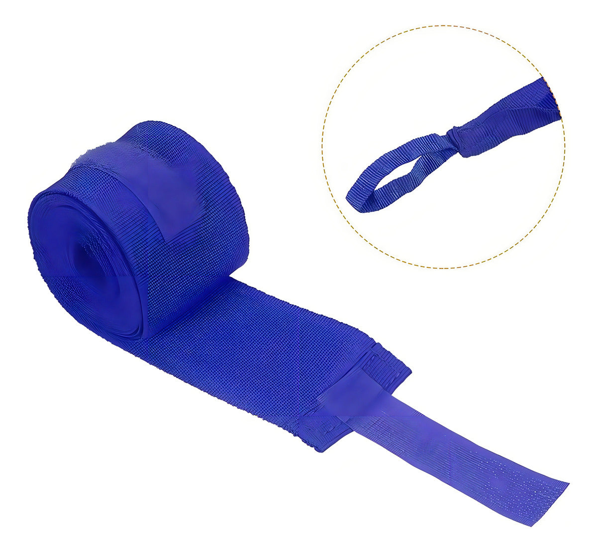 Vendas Deportivas Cinta Deportiva Para Muñecas Venda Boxeo Color Azul