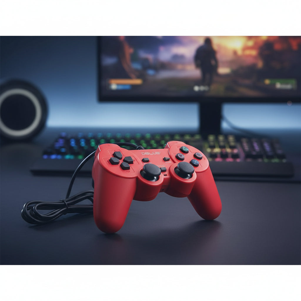 Joystick Control Mando Usb Analogico 14 Botones Pc