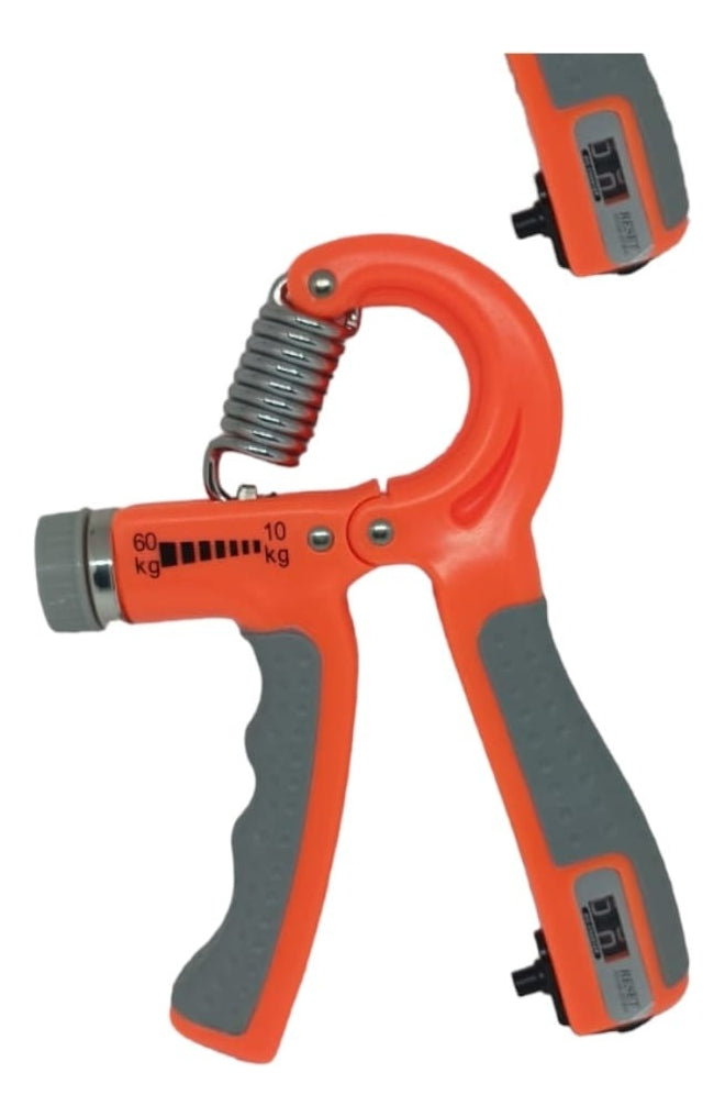 Hand Grip Ejercitador De Manos Ajustable 10 A 60 Kg Contador