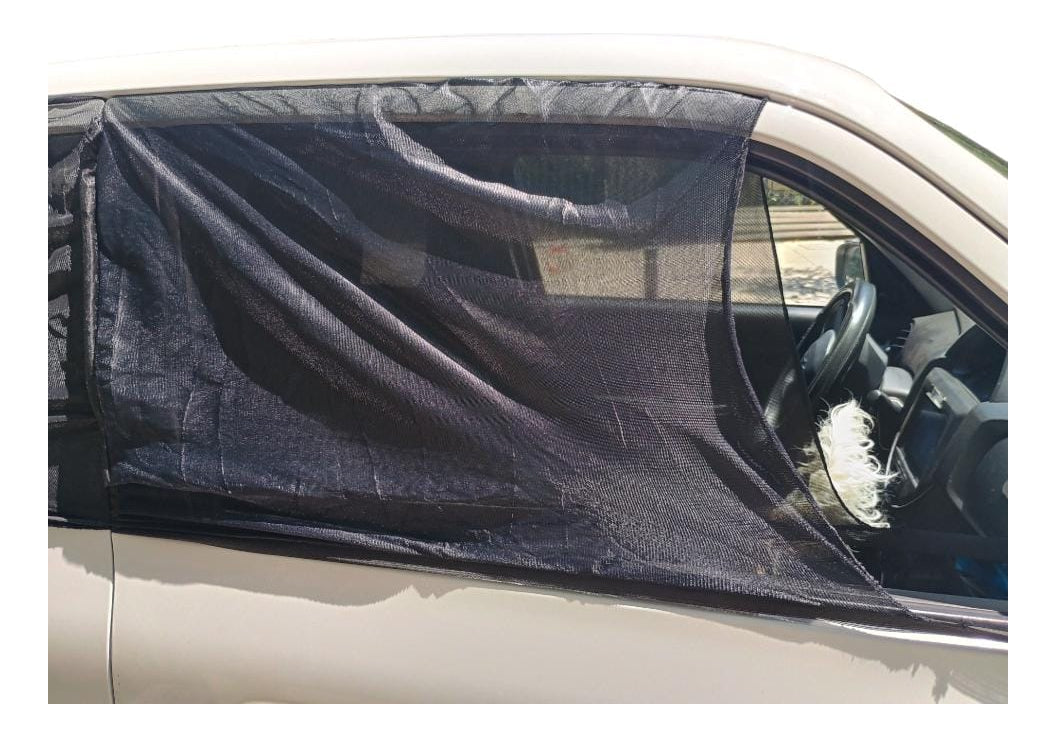 Pack X2 Parasol Para Ventanas Laterales Delanteras De Auto