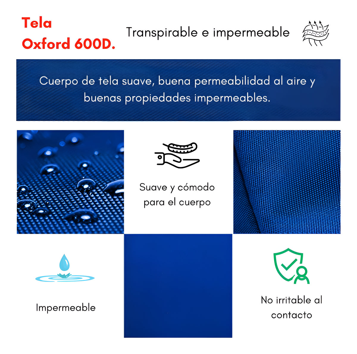 Silla Plegable Camping Playa Picnic Con Porta Vasos Color Azul