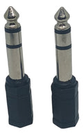 Adaptador Audio Estéreo Plug Jack 6.3mm Macho A 3.5mm Hembra