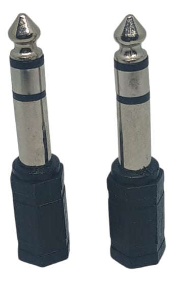 Adaptador Audio Estéreo Plug Jack 6.3mm Macho A 3.5mm Hembra