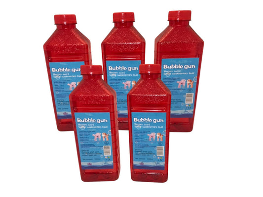 Pack 5 Litros de Líquidos Para Hacer Burbujas