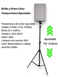 Lámpara Fotográfica Panel Iluminación Tripode Luz Led