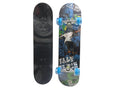 Tabla De Skate Completa 7 Capas Ruedas Luz Led