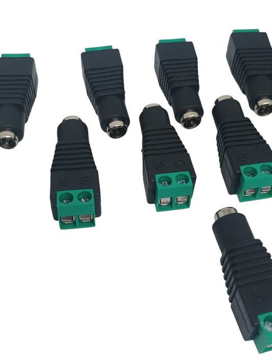Conector Hembra DC de 5.5X2.5 MM A Terminal Camara X10