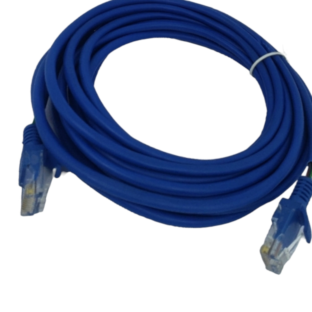 Cable Red 3 mts UTP RJ45 Cat. 5E Color Azul